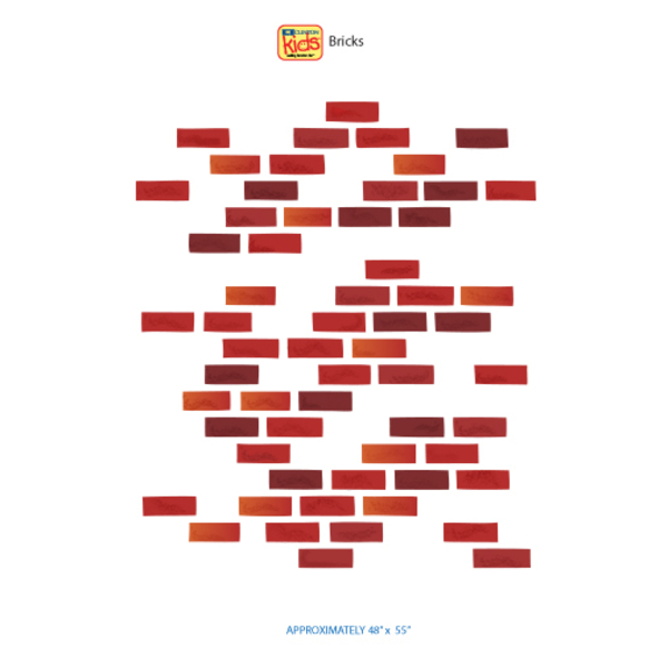 Clinton Brick Wall Sticker 02-CC